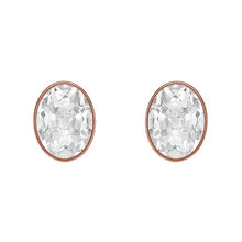Drop Earrings 14K Rose Gold with Brilliant Diamond – main view
