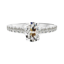 Earth-Mined Fine Diamond Accent Solitaire Ring – main view