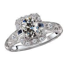 Artisan Brilliant Diamond Halo Ring 3 ct – main view