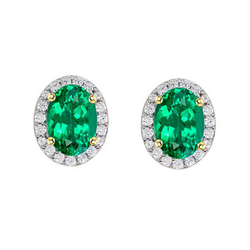 Handcrafted Gemstone Earring with GIA Certified Emerald – 1.50 ct