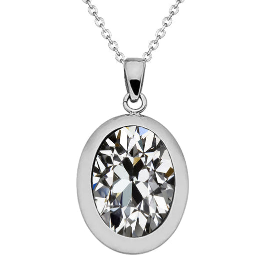 Natural Diamond Drop Pendant – main view