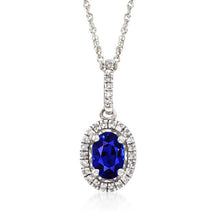 Timeless Blue Sapphire Gemstone Pendant 2 ct – main view