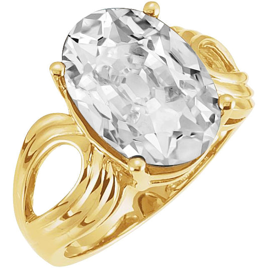 Dazzling Single Stone Ring 5 ct – main view