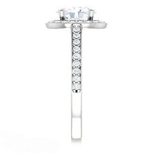 Radiant Solitaire with Side Stones 5.50 ct – profile view