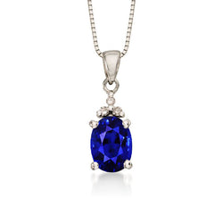 Timeless Gemstone Pendant – Fine Sapphire 2 ct – HarryChadEnt