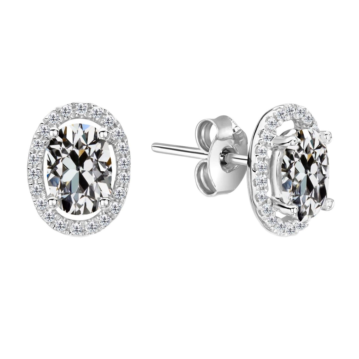 Custom Earrings 2 ct – main view
