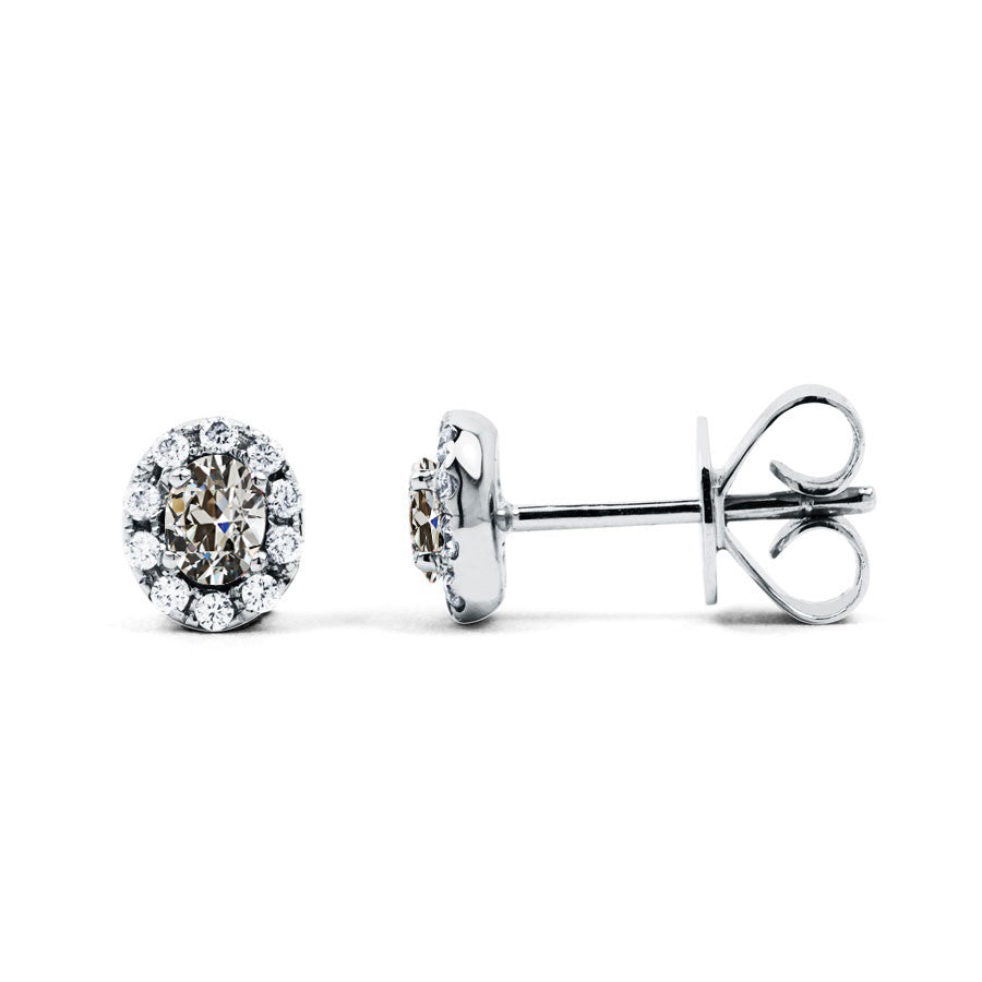 Elegant Stud Earrings 4 ct – main view