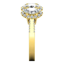 Dazzling Brilliant Diamond Anniversary Ring 0.75 ct – side view