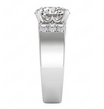 Pavé Diamond Mens Ring 2 ct – 10K White Gold