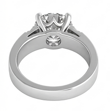 Pavé Diamond Mens Ring 2 ct – 10K White Gold