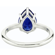 Pear Cut September Birthstone Ring