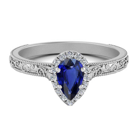 Dazzling Gemstone Ring 1 ct – main view