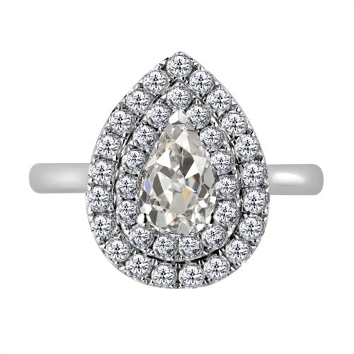 Fine Halo Setting Ring 3.50 ct – main view