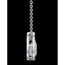 Pear Shape 1 Carat Lab Grown Diamond Pendant White Gold 14K