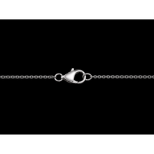 1 Carat Cushion Cut Lab Grown Diamond Pendant White Gold 14K