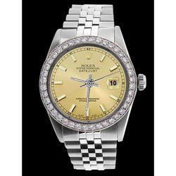 Perpetual Rolex Stick Dial Gents Watch Datejust Jubilee Bracelet QUICK SET