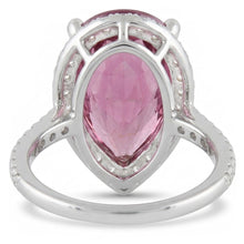 Pink Kunzite 20.40 Ct Natural Earth Mined Diamond Wedding Ring White Gold Gemstone Jewellery