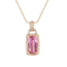 Pink Kunzite Necklace For Women