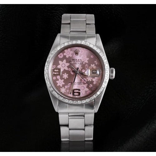 Pink Flower Dial Rolex