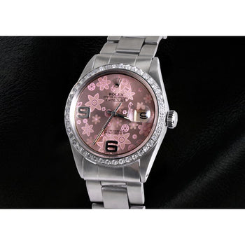 Pink Flower Rolex 