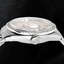 Pink Diamond Dial Rolex Datejust Watch Oyster Perpetual Bezel Diamond QUICK SET