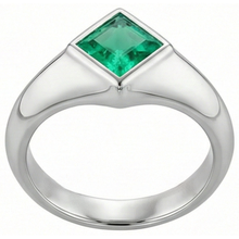 Designer Gemstone Ring 1 ct – angle view