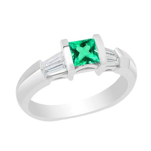 Luxury Precious Stone Ring 2 ct – main view