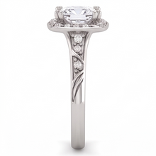 Princess Real Natural Earth Mined DIAMOND ( NOT LAB GROWN ) Engagement Anniversary Ring 1.73 Carat White Gold 14K