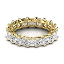 Eternity Band 14K Yellow Gold with Fine Diamond – front view
