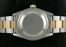 Quick Set Rolex Watch Oyster Band No Holes Datejust Rolex Two Tone QUICK SET