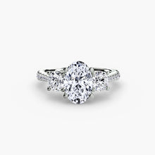 Authentic Gemstone Setting – profile view