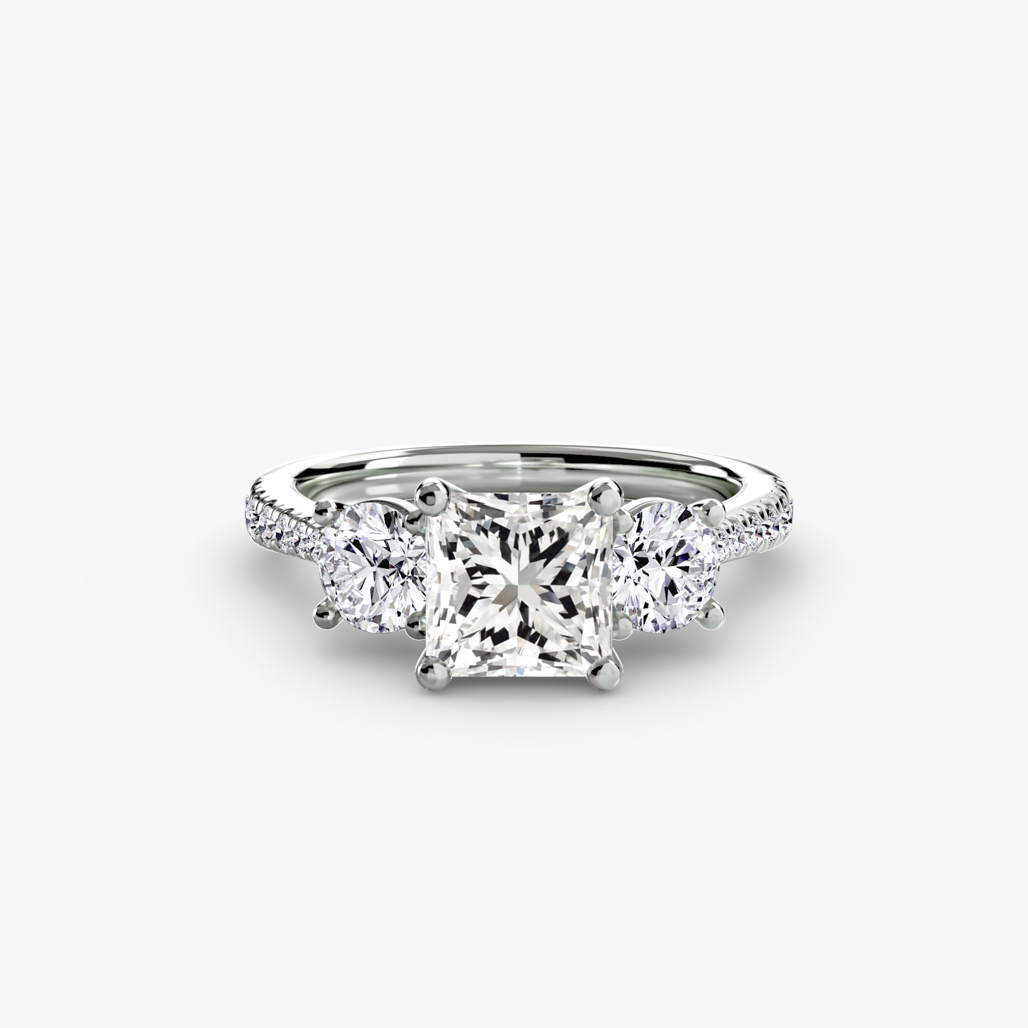 Authentic Gemstone Setting – side view