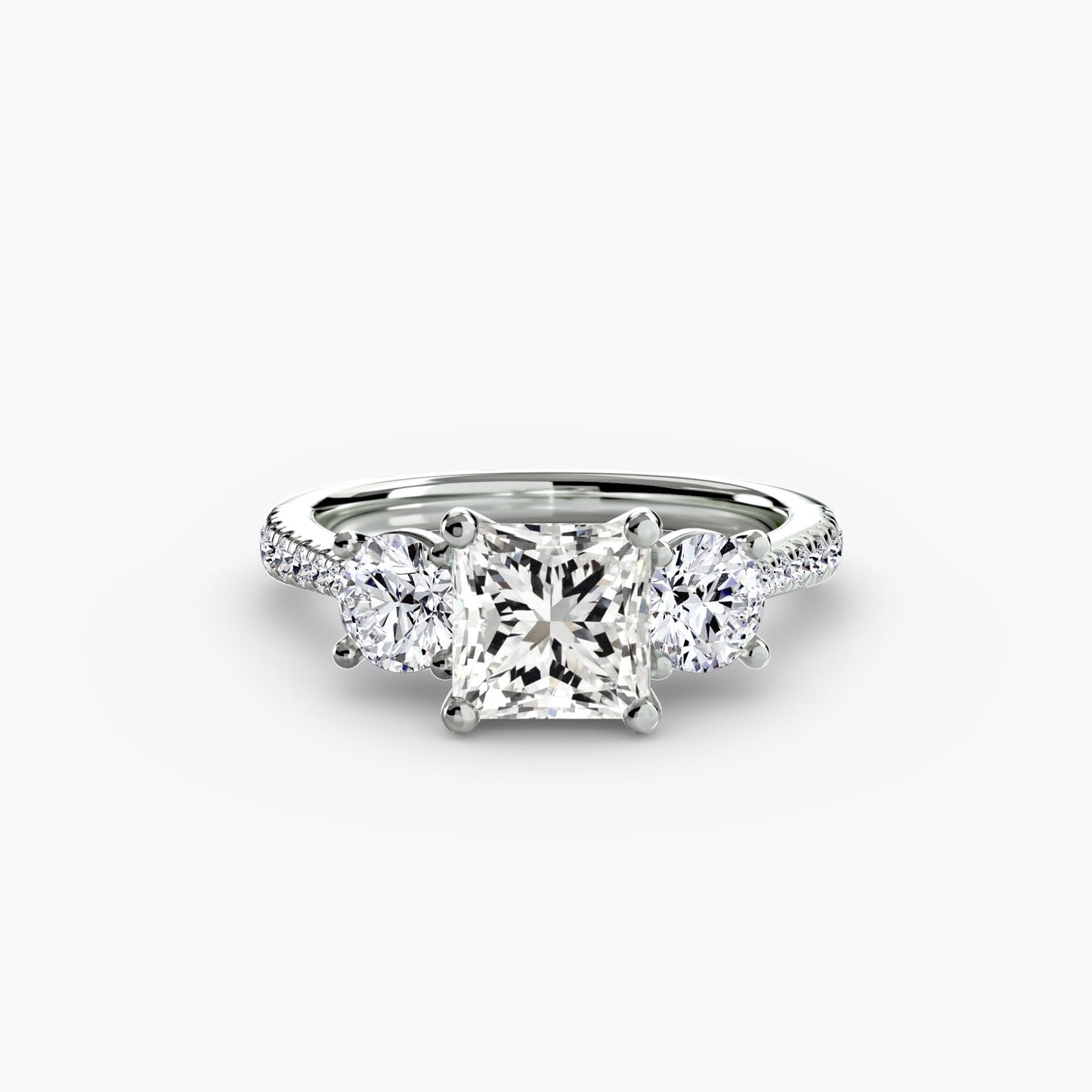 Authentic Gemstone Setting – side view