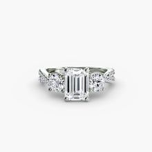 Custom Setting 0.77 ct – top view
