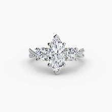 Earth-Mined Diamond Setting – close-up
