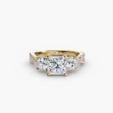 Diamond Setting 0.77-ct Gold – front view
