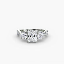 Earth-Mined Diamond Setting 0.77 ct Gold – detail view
