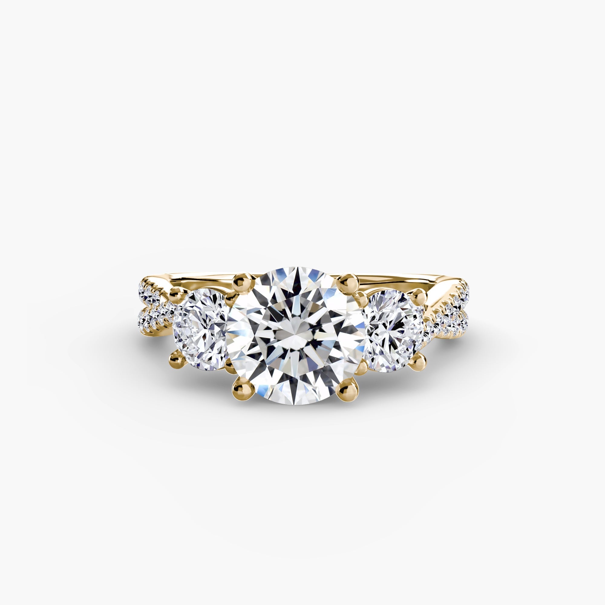 Earth-Mined Diamond Setting – main view