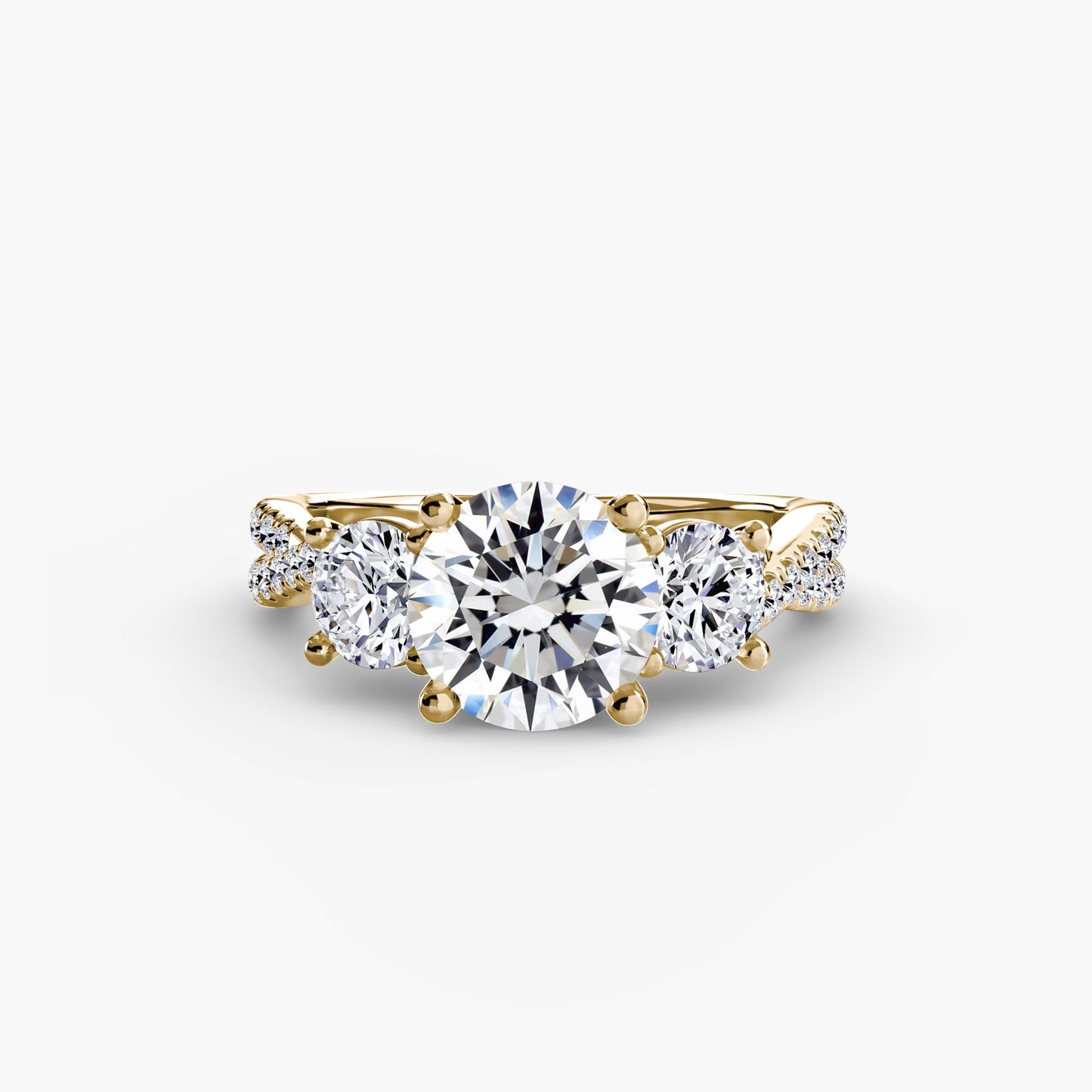 Earth-Mined Diamond Setting – main view