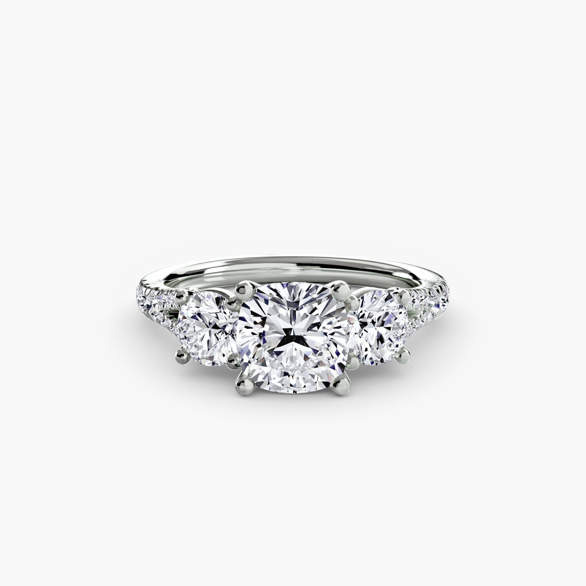 Setting Gold with Fine Diamond – angle view