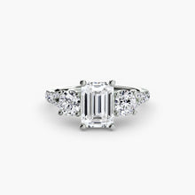 Setting Gold with Fine Diamond – back view