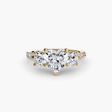 Fine Diamond Setting 0.77-ct Gold – detail view