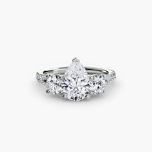 Setting Gold with Fine Diamond – top view
