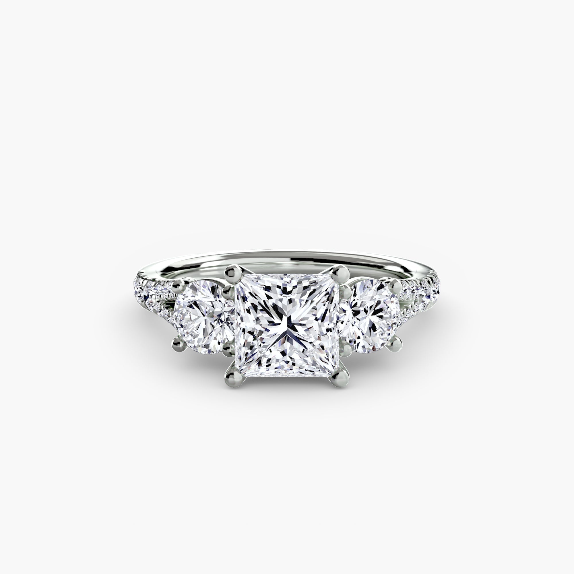 Luxury Setting 0.77 ct – side view
