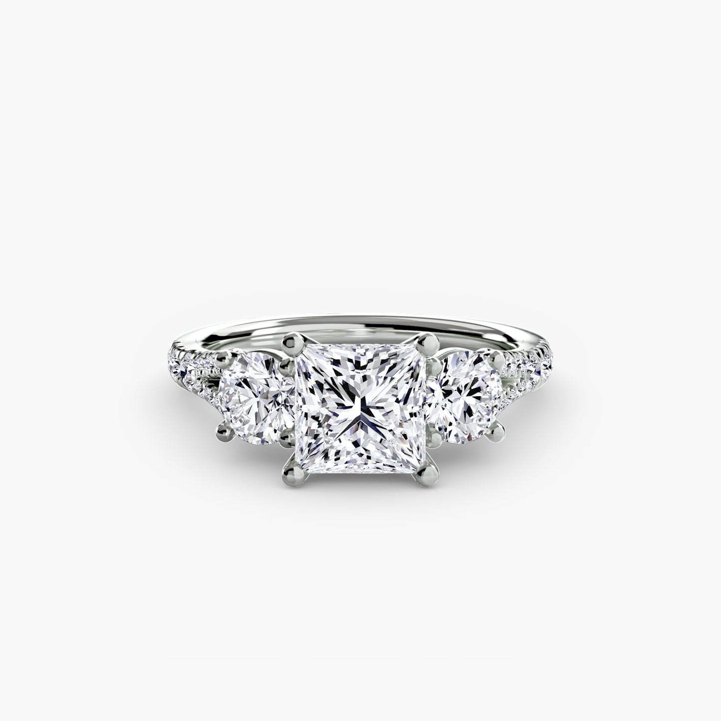 Luxury Setting 0.77 ct – side view