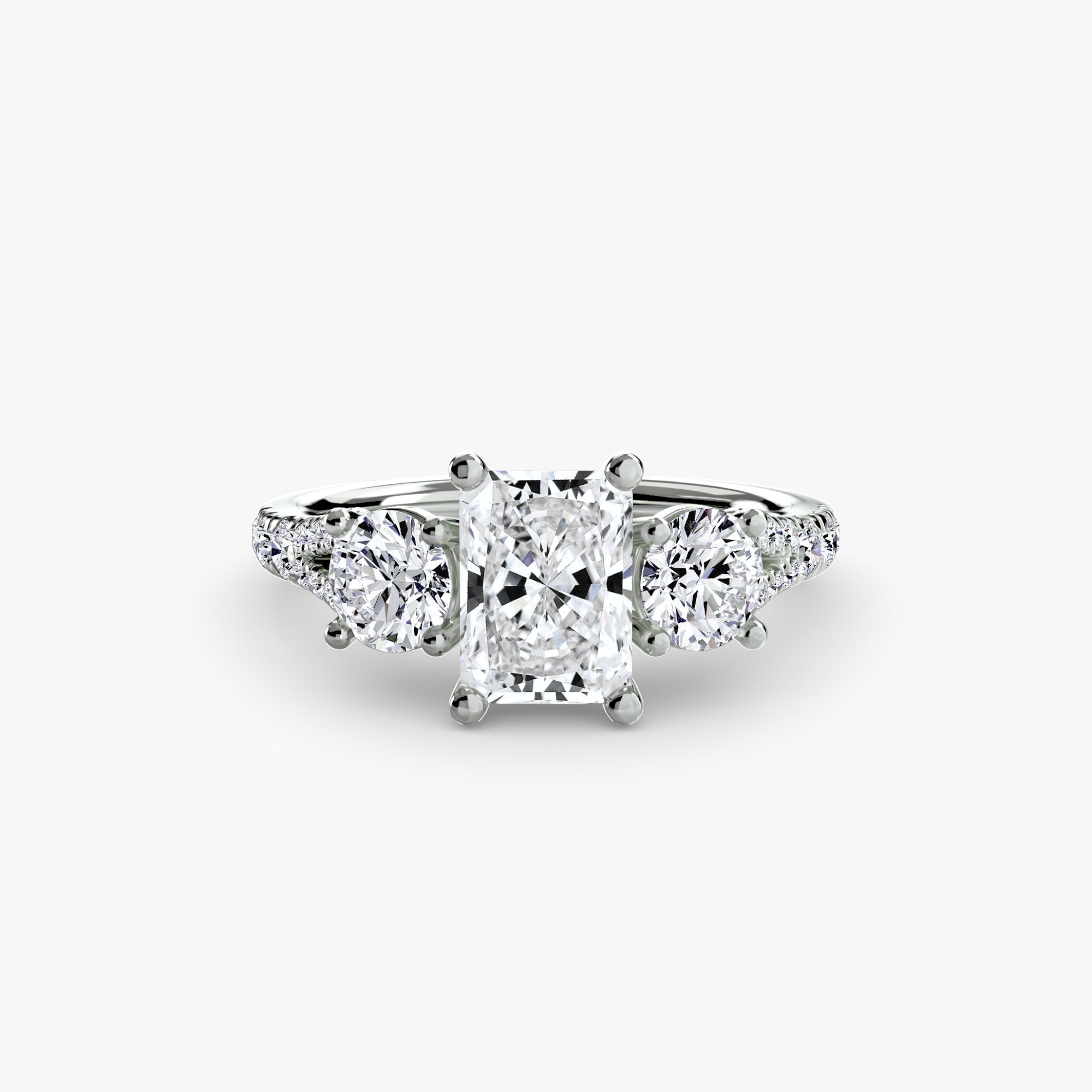 Setting Gold with Fine Diamond – alternate view