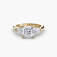 Earth-Mined Fine Diamond Setting – detail view