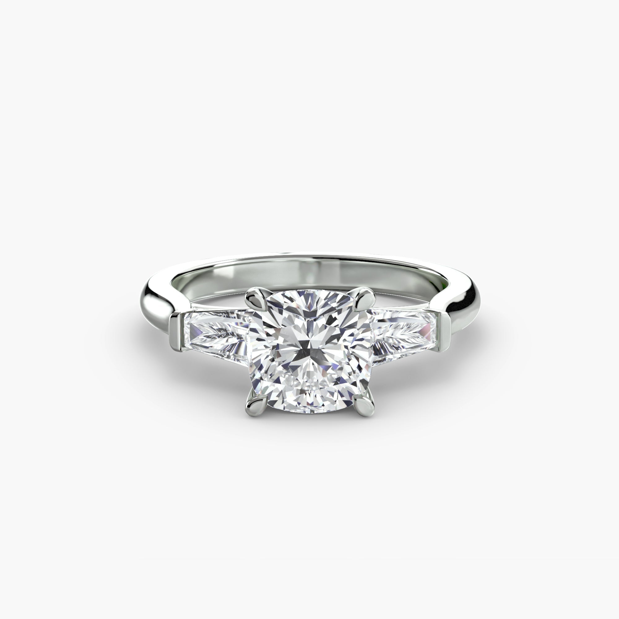 Fine Diamond Setting 0.70-ct Gold – angle view
