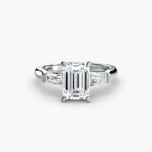 Earth-Mined Fine Diamond Setting 0.70 ct Gold – back view