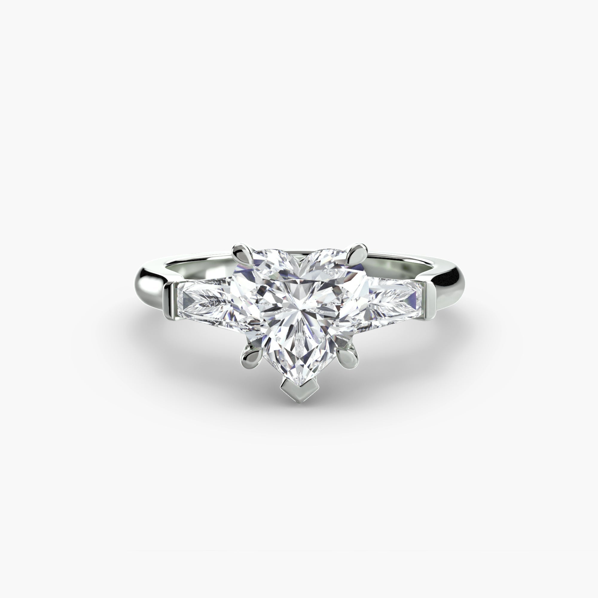 Fine Diamond Setting 0.70-ct Gold – detail view